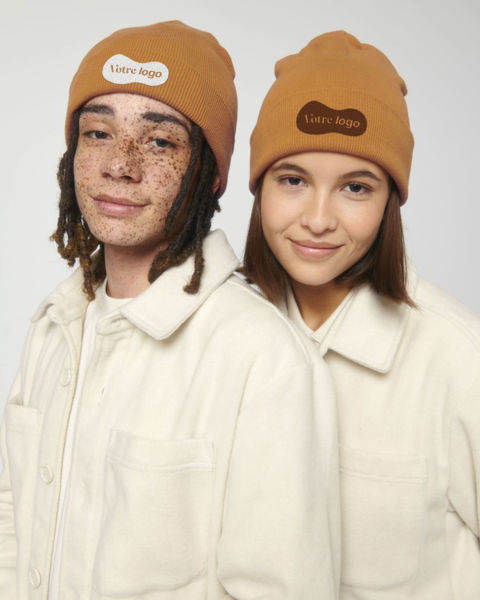 Rib Beanie Abricot