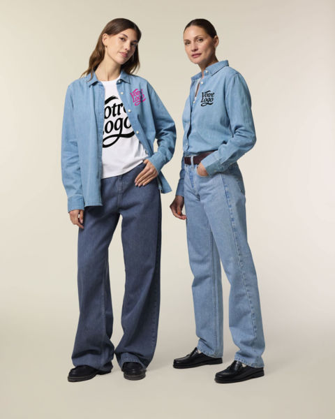 Stella Denim Shirt Washed Blue