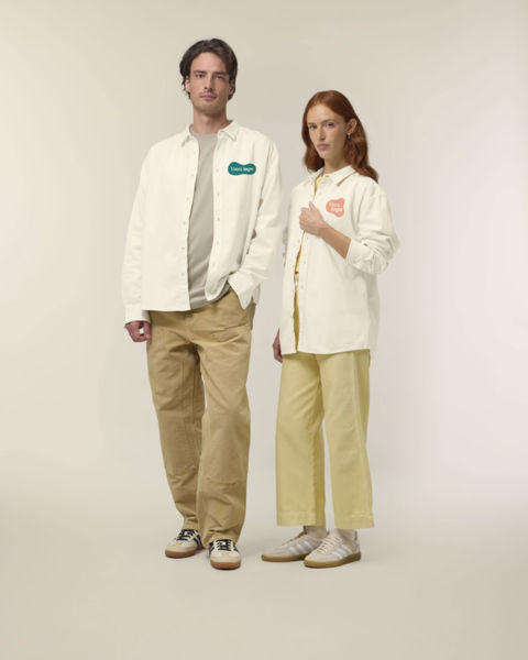Worker Shirt Beige clair
