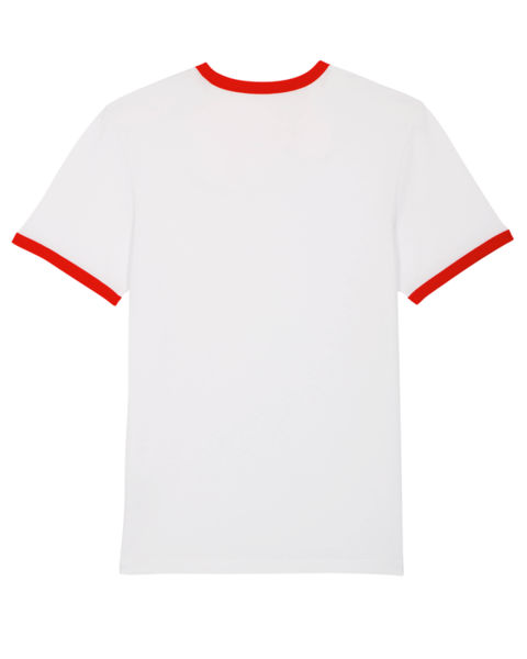 Ringer White Bright red