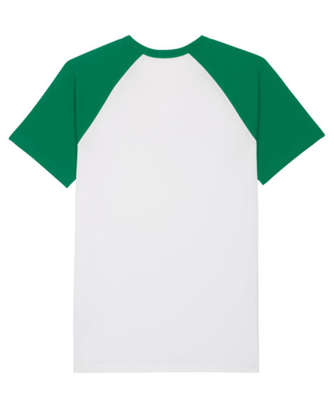 Catcher Short Sleeve White Varsity Green