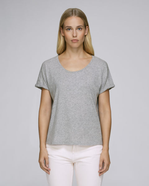 Stella Lazes Heather Grey Slub