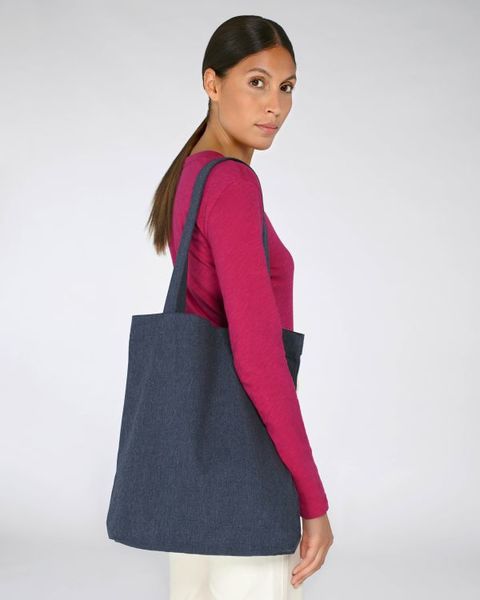 Tote Bag Indigo foncé chiné