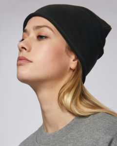 Terry beanie Black