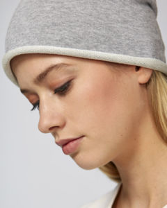 Terry beanie Heather Grey 1