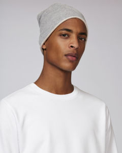 Terry beanie Heather Grey 2