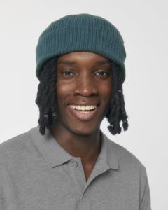 Fisherman Beanie Bleu océan