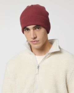 Fisherman Beanie Frosted red