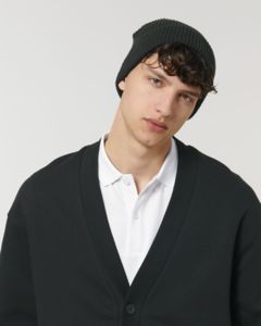 Fisherman Beanie Noir