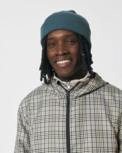 Rib Beanie Bleu océan
