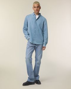 Stanley Denim Shirt Washed Blue