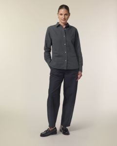 Stella Oxford Shirt Gris anthracite