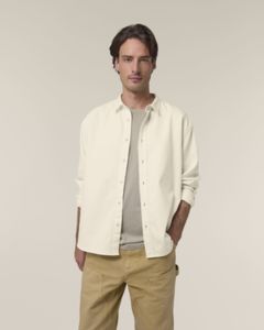 Worker Shirt Beige clair 1