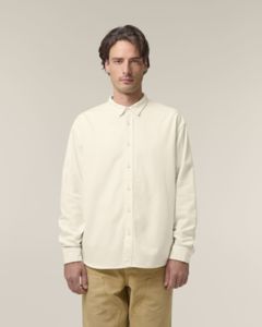 Worker Shirt Beige clair 2