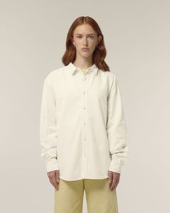 Worker Shirt Beige clair 5
