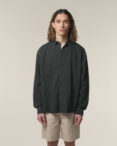 Worker Shirt Noir Fumée 1