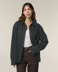 Worker Shirt Noir Fumée 2