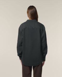 Worker Shirt Noir Fumée 4