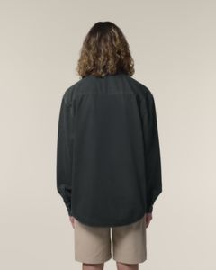 Worker Shirt Noir Fumée 5