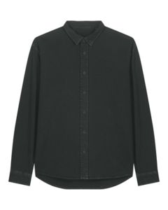 Worker Shirt Noir Fumée 6