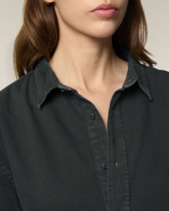 Worker Shirt Noir Fumée 8