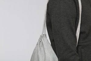 Gym Bag Heather Grey 1