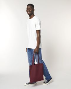 Light Tote Bag Burgundy