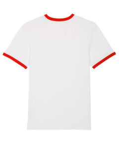 Ringer White Bright red