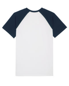 Catcher Short Sleeve White French Navy