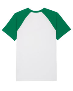Catcher Short Sleeve White Varsity Green