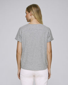 Stella Lazes Heather Grey Slub 1