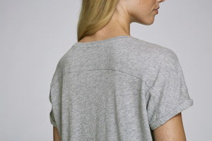 Stella Lazes Heather Grey Slub 3